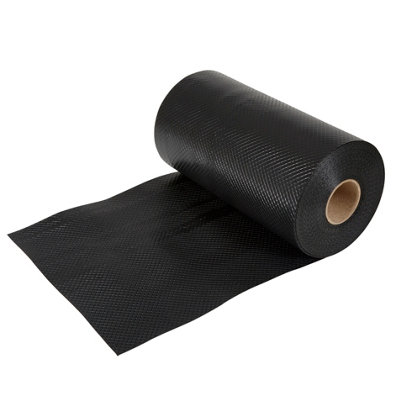 Damplas Black 500 Micron Damp Proof Course, (L)30M (W)338Mm