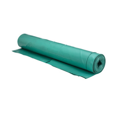 Damplas Green 300 Micron Radon Barrier, (L)25M (W)4M