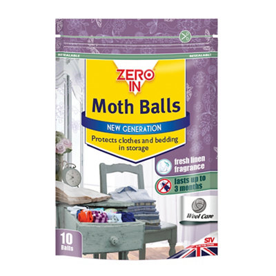 Zero In Moth Balls Pack Of 10 78G