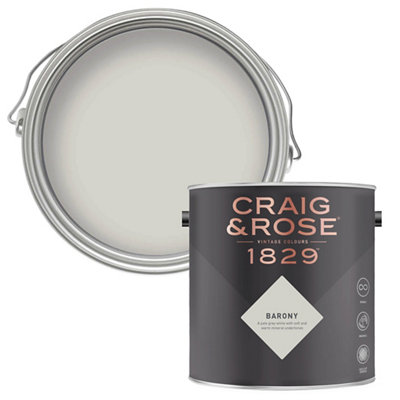 Craig & Rose 1829 Barony Chalky Emulsion Paint, 2.5L