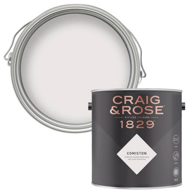 Craig & Rose 1829 Comiston Chalky Emulsion Paint, 2.5L
