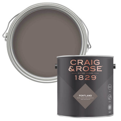 Craig & Rose 1829 Pentland Chalky Emulsion Paint, 2.5L
