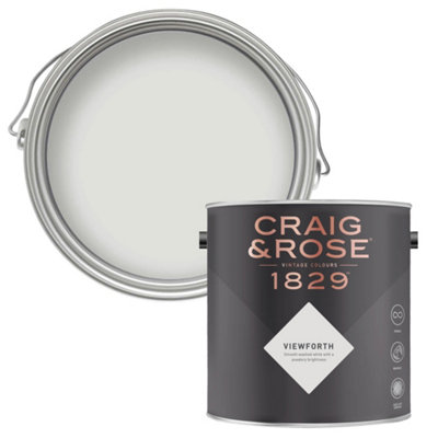 Craig & Rose 1829 Viewforth Chalky Emulsion Paint, 2.5L