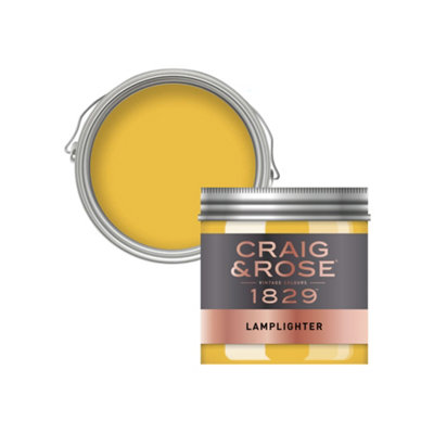 Craig & Rose 1829 Lamplighter Chalky Emulsion Paint, 50Ml