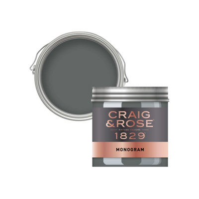 Craig & Rose 1829 Monogram Chalky Emulsion Paint, 50Ml