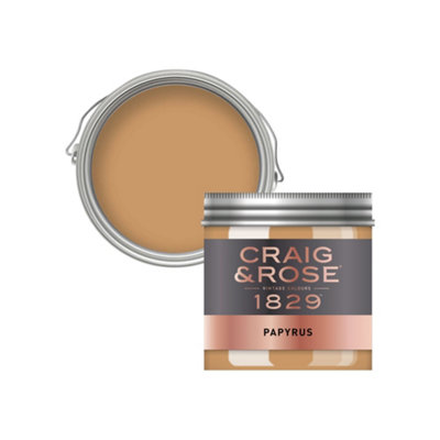 Craig & Rose 1829 Papyrus Chalky Emulsion Paint, 50Ml