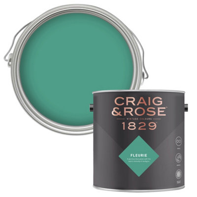 Craig & Rose 1829 Fleurie Chalky Emulsion Paint, 2.5L