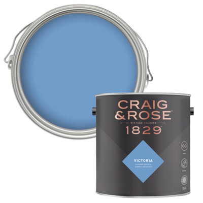 Craig & Rose 1829 Victoria Chalky Emulsion Paint, 2.5L
