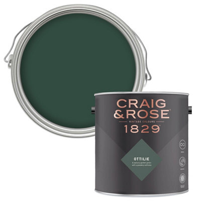 Craig & Rose 1829 Ottilie Eggshell Wall Paint, 750Ml
