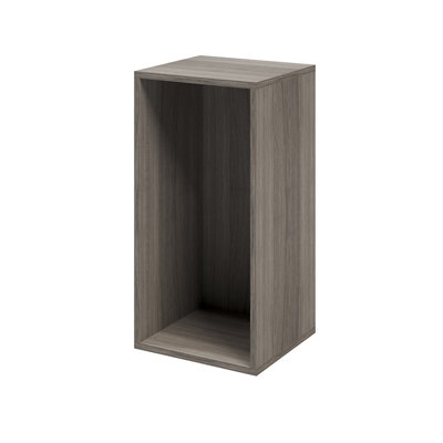 Goodhome Atomia Matt Grey Oak Effect Modular Furniture Cabinet, (H)750Mm (W)375Mm (D)350Mm