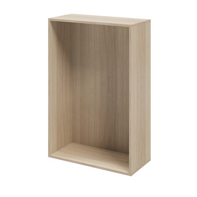 Goodhome Atomia Oak Effect Modular Furniture Cabinet, (H)1125Mm (W)750Mm (D)350Mm