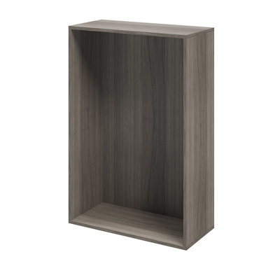 Goodhome Atomia Matt Grey Oak Effect Modular Furniture Cabinet, (H)1125Mm (W)750Mm (D)350Mm