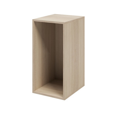 Goodhome Atomia Oak Effect Modular Furniture Cabinet, (H)750Mm (W)375Mm (D)450Mm