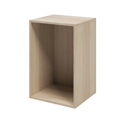 Goodhome Atomia Oak Effect Modular Furniture Cabinet, (H)750Mm (W)500Mm (D)450Mm