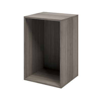 Goodhome Atomia Matt Grey Oak Effect Modular Furniture Cabinet, (H)750Mm (W)500Mm (D)450Mm