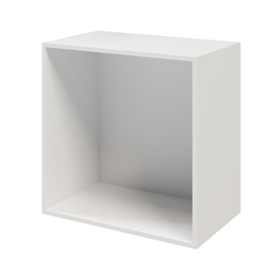 Goodhome Atomia Matt White Modular Furniture Cabinet, (H)750Mm (W)750Mm (D)450Mm