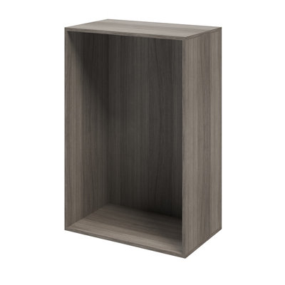 Goodhome Atomia Matt Grey Oak Effect Modular Furniture Cabinet, (H)1125Mm (W)750Mm (D)450Mm