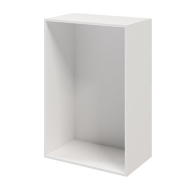 Goodhome Atomia Matt White Modular Furniture Cabinet, (H)1125Mm (W)750Mm (D)450Mm