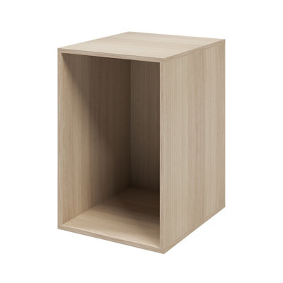 Goodhome Atomia Matt Oak Effect Modular Furniture Cabinet, (H)750Mm (W)500Mm (D)580Mm