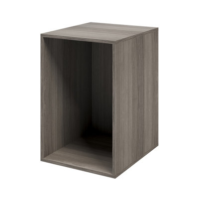 Goodhome Atomia Matt Grey Oak Effect Modular Furniture Cabinet, (H)750Mm (W)500Mm (D)580Mm