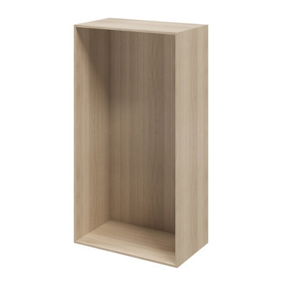 Goodhome Atomia Matt Oak Effect Modular Furniture Cabinet, (H)1875Mm (W)1000Mm (D)580Mm