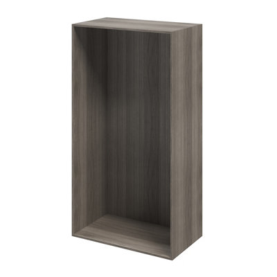 Goodhome Atomia Matt Grey Oak Effect Modular Furniture Cabinet, (H)1875Mm (W)1000Mm (D)580Mm