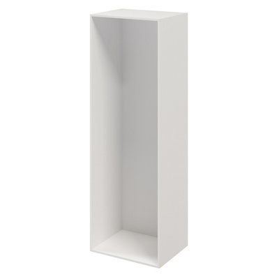 Goodhome Atomia Matt White Modular Furniture Cabinet, (H)2250Mm (W)750Mm (D)580Mm