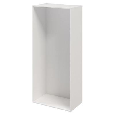 Goodhome Atomia Matt White Modular Furniture Cabinet, (H)2250Mm (W)1000Mm (D)580Mm
