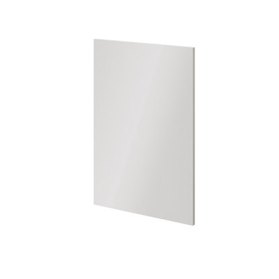 Goodhome Atomia Gloss White Non-Mirrored Modular Furniture Door, (H) 747Mm (W) 497Mm