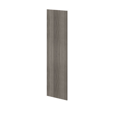 Goodhome Atomia Matt Grey Oak Effect Grey Oak Non-Mirrored Modular Furniture Door, (H) 1872Mm (W) 497Mm