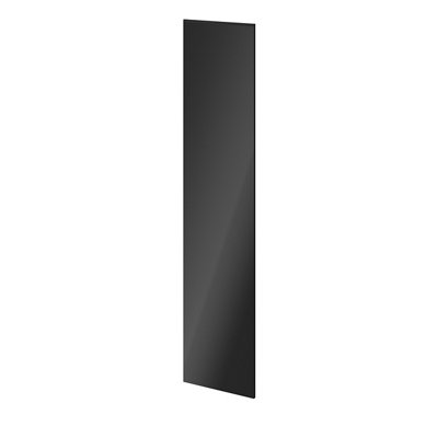 Goodhome Atomia Gloss Anthracite Non-Mirrored Modular Furniture Door, (H) 2247Mm (W) 497Mm