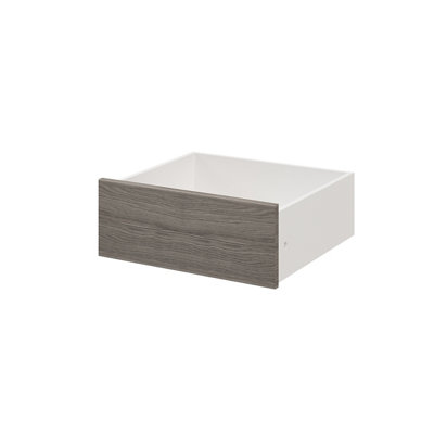 Goodhome Atomia Grey Oak Effect Slab Internal Drawer (H)170Mm (W)464Mm (D)390Mm