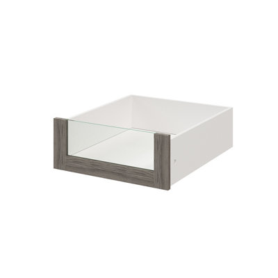 Goodhome Atomia Grey Oak Effect Shaker Internal Drawer (H)170Mm (W)464Mm (D)500Mm