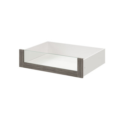 Goodhome Atomia Grey Oak Effect Shaker Internal Drawer (H)170Mm (W)714Mm (D)500Mm