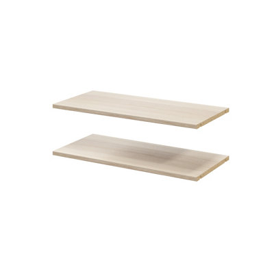 Goodhome Atomia Matt Oak Effect Shelf, (L)714Mm (D)332Mm
