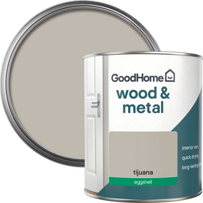 Goodhome Tijuana Eggshell Metal & Wood Paint, 750Ml