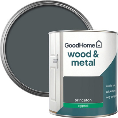 Goodhome Princeton Eggshell Metal & Wood Paint, 750Ml