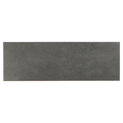 Goodhome Konkrete Anthracite Matt Concrete Effect Ceramic Indoor Wall Tile Sample