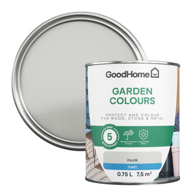 Goodhome Garden Colours Inuvik Matt Multi-Surface Paint, 750Ml