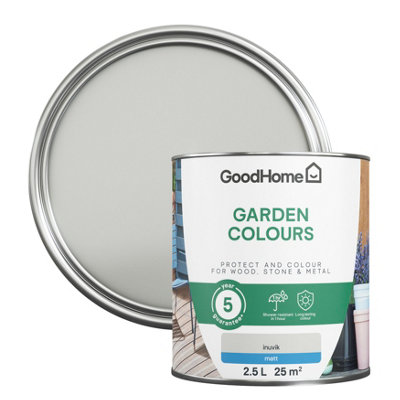 Goodhome Garden Colours Inuvik Matt Multi-Surface Paint, 2.5L