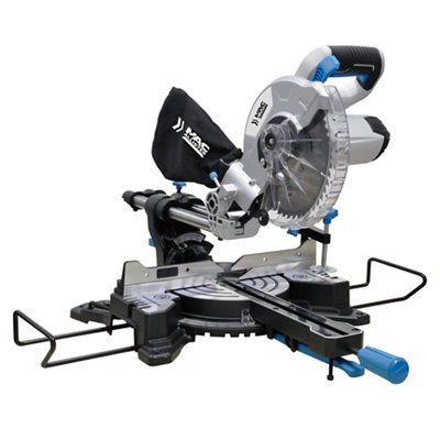 Mac Allister 1500W 220-240V 210Mm Corded Sliding Mitre Saw Mmis210s-B
