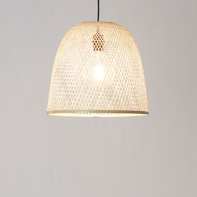 Goodhome Calume Natural Bell Tapered Light Shade (D)38Cm