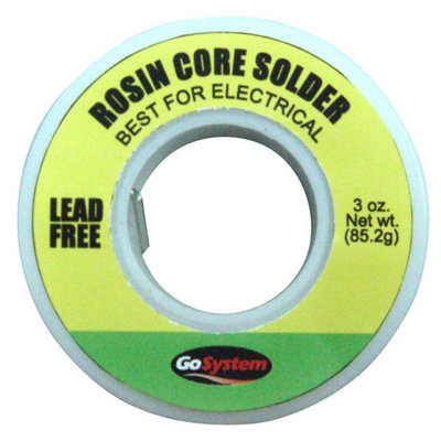 Gosystem Lead-Free Rosin Core Solder, 85.2G