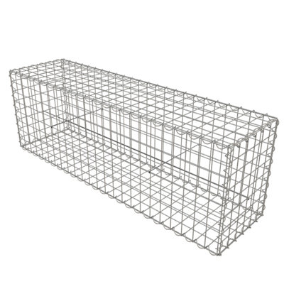 Apollo Gardening Galvanised Steel Wire Gabion Kit, (H)40Cm X (L)120Cm