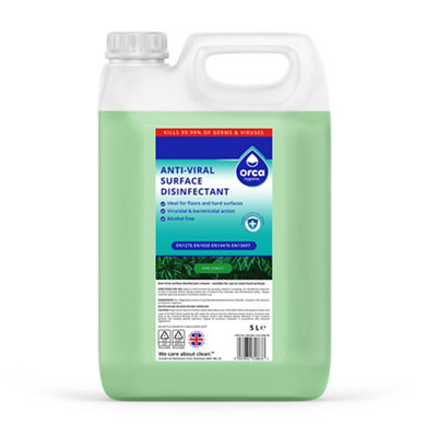 Orca Hygiene Pine Multi-Surface Disinfectant & Cleaner, 5L