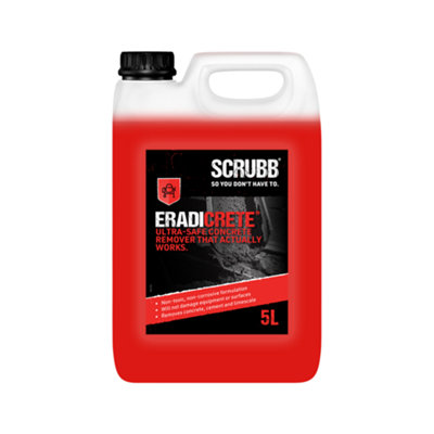 Scrubb Eradicrete Concrete Remover, 5L Jerry Can