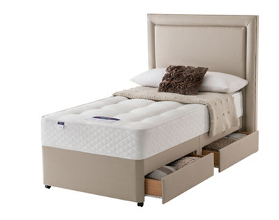 Silentnight Miracoil 2 Drawer Single Orthopedic Divan Set