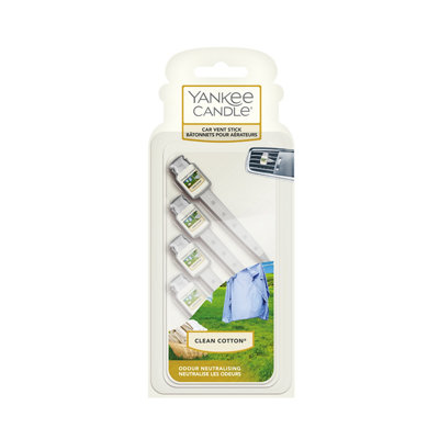 Yankee Candle Clean Cotton Vehicle Vent Air Freshener