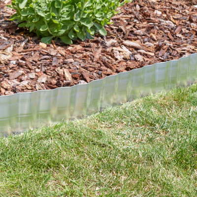 Smart Garden Steel Lawn Edging (H)15.8Cm (L)3.05M