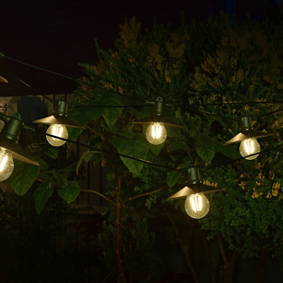 Smart Garden Vivo Solar-Powered Warm White 8 Led Outdoor String Lights